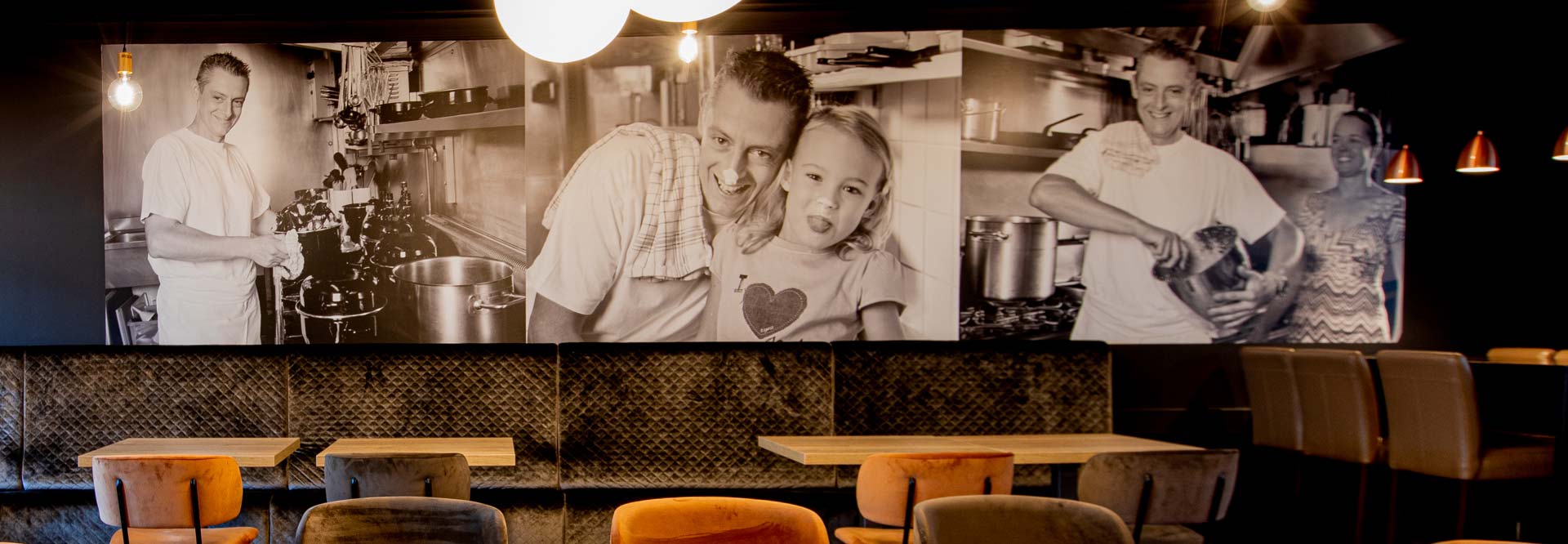 eetcafe 5 voor 12 merchtem interieur 1